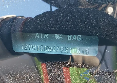 2007 Ford Mustang V6 Deluxe/V6 Premium from USA, damaged, VIN 1ZVHT80N475210616